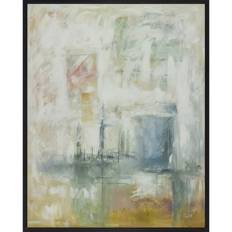 Rain Is Gone Print, Laguna Black Framed