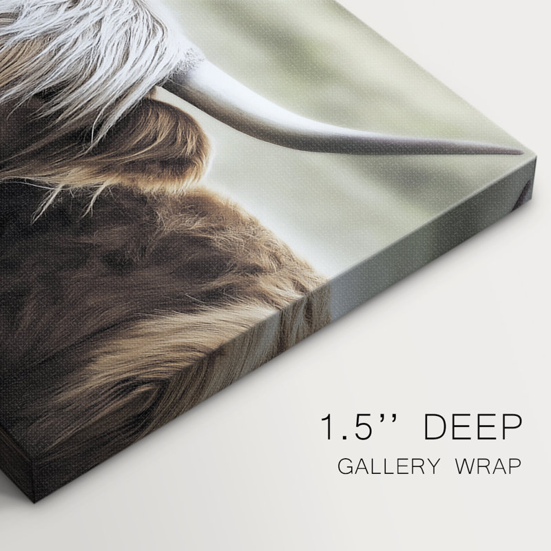 Animaux, paysage, série CCXV III, H 8 po x l 12 po
