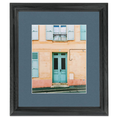 Wood Matte Picture Frame with Mat