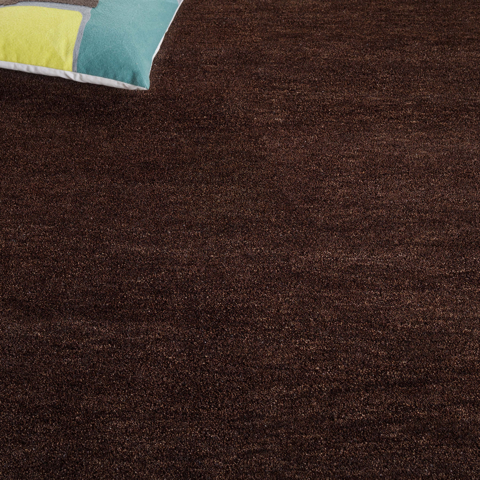 Racheal Brown Hand-Woven Rug, Rectangle 8' x 10'