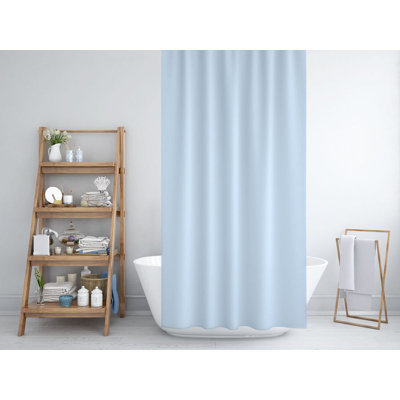 Shower Curtain with Hooks Included