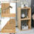 Bedside Table Set Of 2, Stackable Cube Storage Organizer With Anti-Tip Device