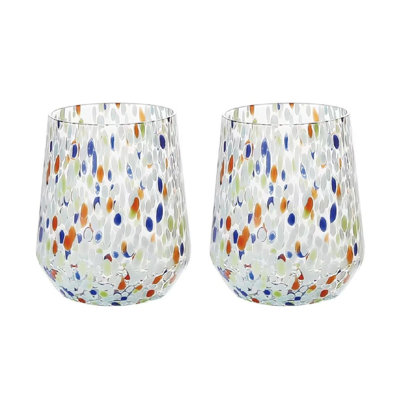 Cosmic Stemless Wine Set/2