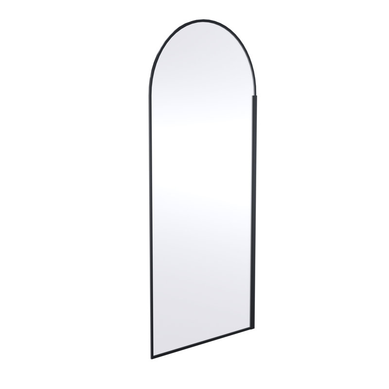 nuie 900mm Matt Black Wetroom Screen