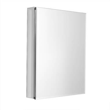 Recessed Medicine Cabinet in Stainless Steel | 14 x 24