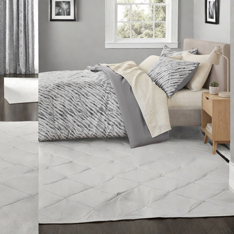 Striped and Abstract Comforter Set