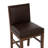 Regina Brown Faux Leather Counter Stool