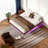 Queen Floating Bed Frame with LED Lights-1022624842-1022624843