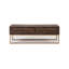 Table basse de style transitionnel taupe