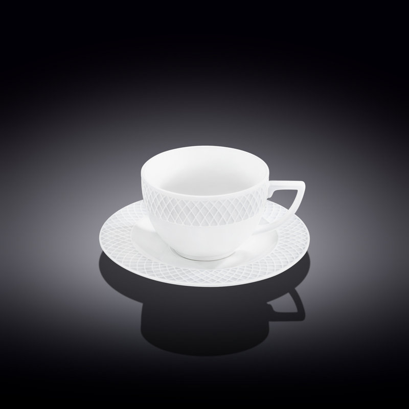 Fine Porcelain Porcelain Coffee Cup And Saucer
