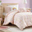 4PCS Twin/Twin XL Cotton Jacquard Pom Pom Comforter Set