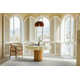 Debra Handmade Tufted Wool Area Rug in Ivory