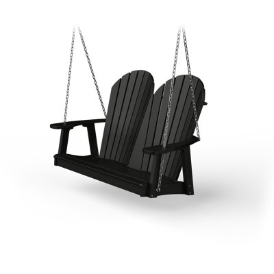 Balancelle de véranda en poly Adirondack Wisby