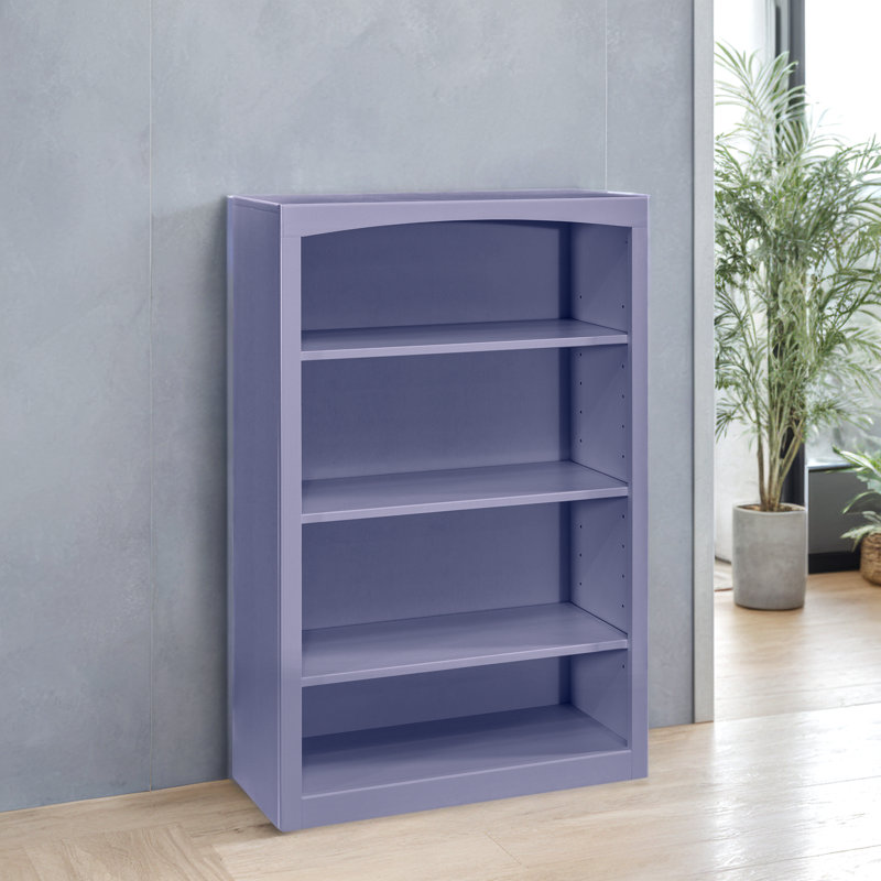 Bibliothèque classique Ossy, (4 tablettes) H 48 po x l 30 po x P 12 po, Bleu Wedgewood
