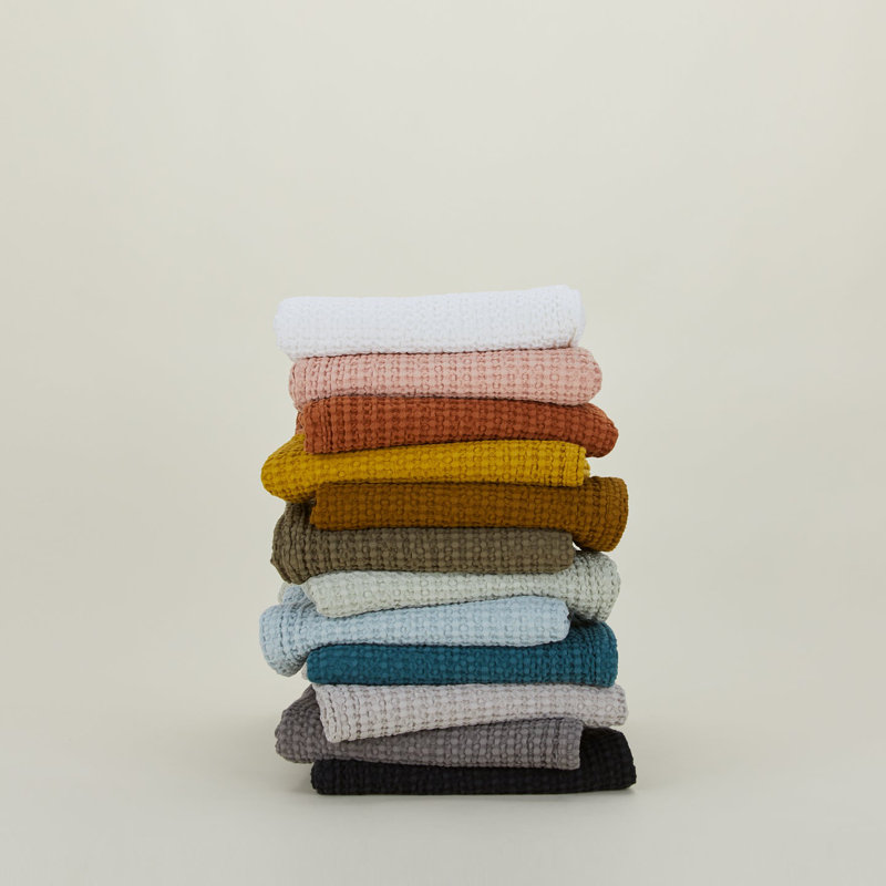 Simple Cotton Bath Sheet, Terracotta