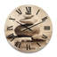 Photo plage harmonieuse Balance VI - Horloge murale plage en bois surdimensionnée-1279920481