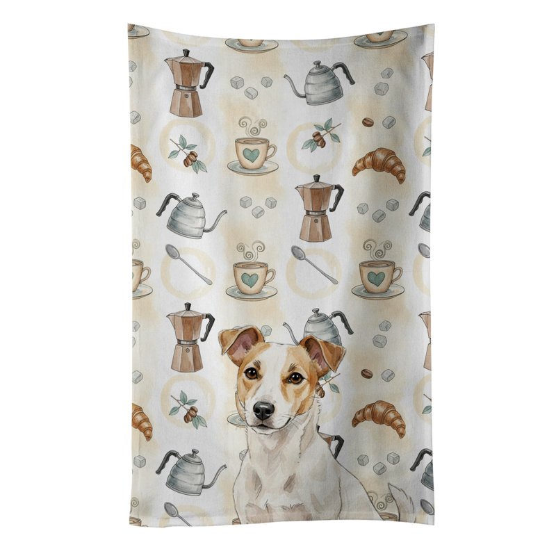 Torchon blanc et brun clair Jack Russell Terrier, Jack Russell terrier blanc et brun clair