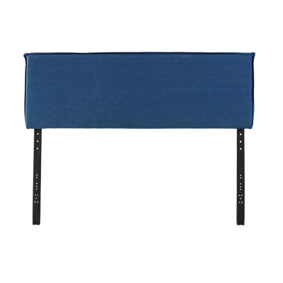 Upholstered Pillow Headboard, King, Denim, Headboard, King Headboard, Upholstered Headboard