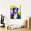 «Pop Art Pit Bull 2» par Furbaby Affiliates, art mural sur toile-591602332