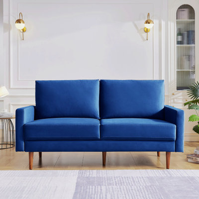 Ellmer Velvet Loveseat