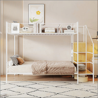 Twin Over Full Metal Bunk Bed