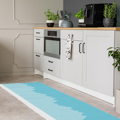 Chenille Geometric Indoor Rug