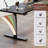 Black Curved Hight adjustable Solid Wood desk-108424828