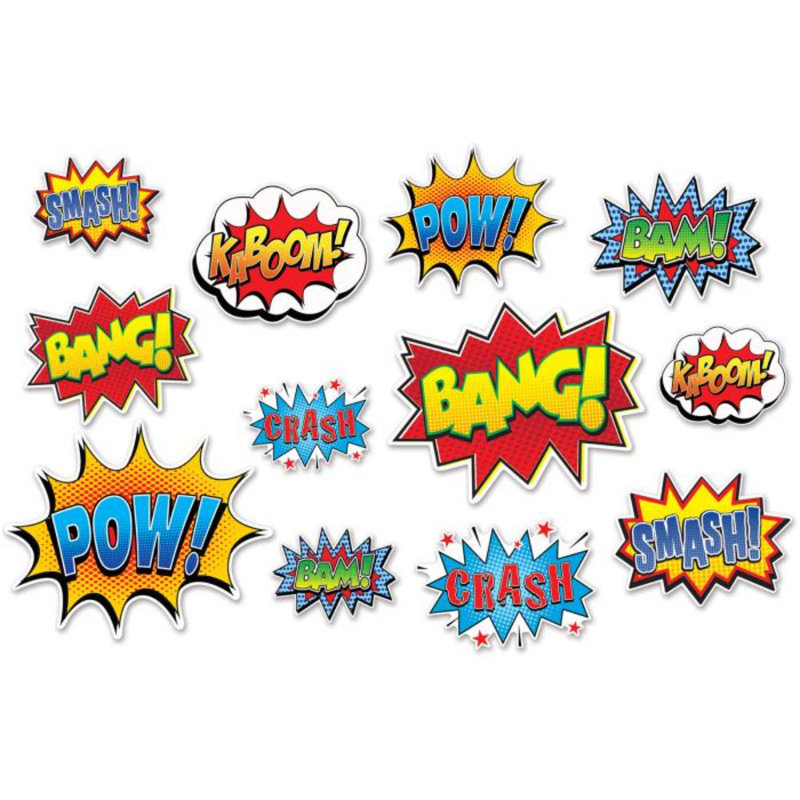 Hero Action Sign Cutouts