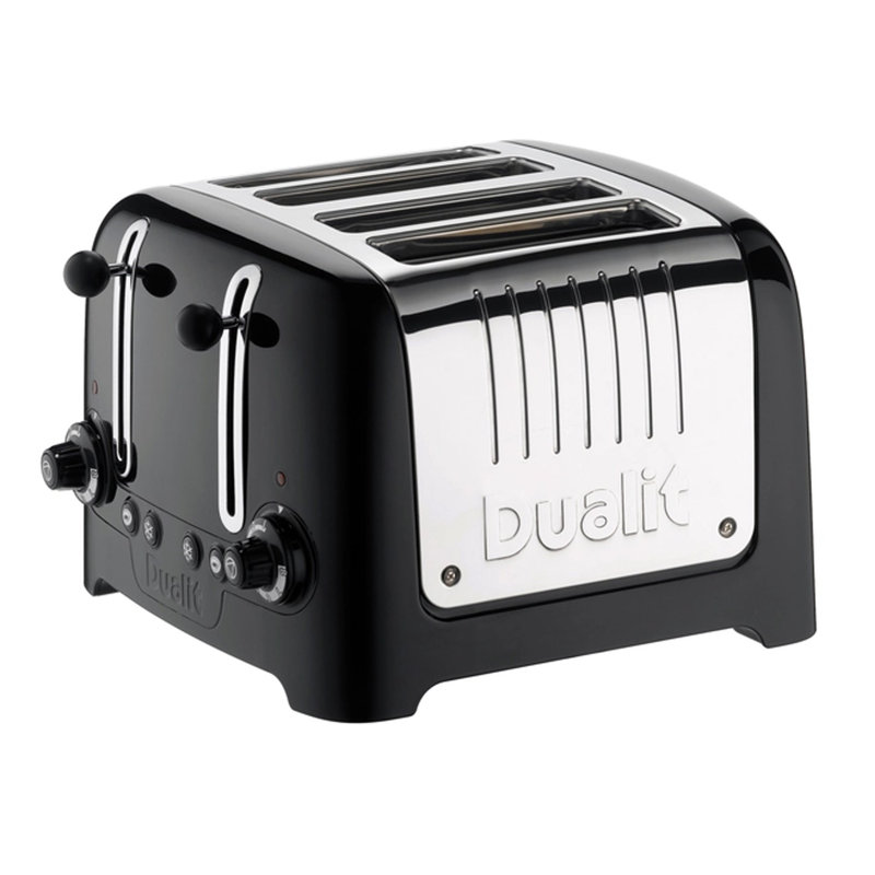 Dualit 4 Slice Lite Toaster, Black