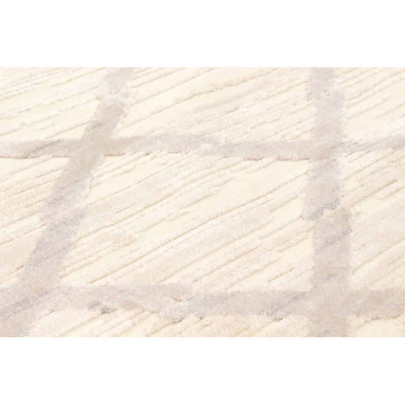 Tapis ivoire Timmie, Rectangulaire 6 pi 3 po x 9 pi 6 po