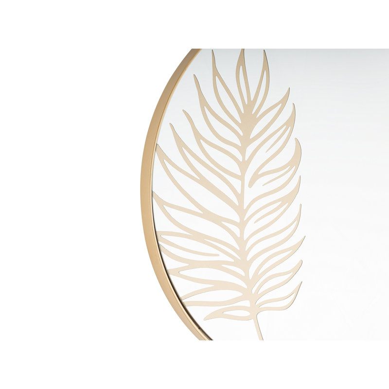 Kamiska Wood Flat Wall Mirror
