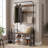 Hall Tree 33.1'' Wide With Bench And Shoe Storage-186889106