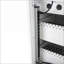 Chariot de charge mobile pour ordinateurs portables 31 + 4 tablettes avec verrou et amp; Clé, roulettes, barrettes d'alimentation UL | Blanc neige | Acier-974350797