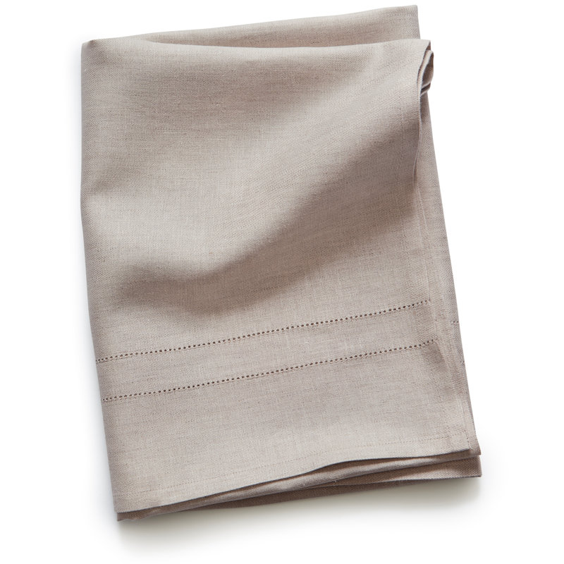 100% Pure Linen Bath Towels, 35" x 70", Natural