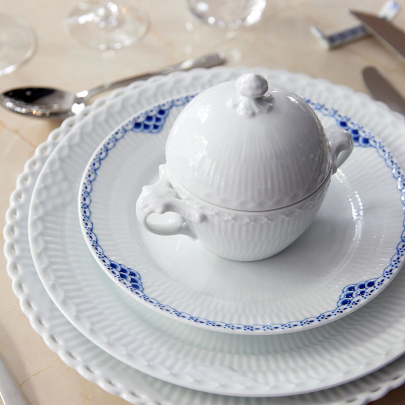 Princess Royal Copenhagen Plate, 8.7" W