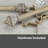 Adjustable 1''diameter Single Curtain Rod Set-510619720