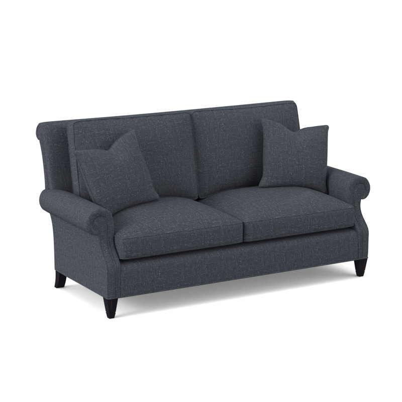 Library Sofa, Vintage Ebony, Elise Linen