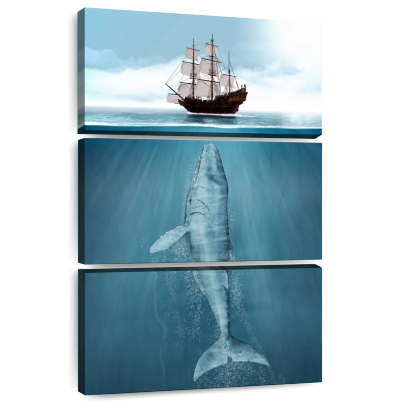 Brampt Large Whale, 50" H x 32" W