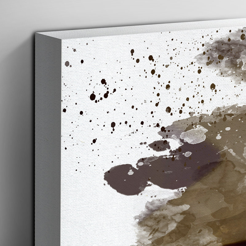 Acoustic Guitar - Wall Art, 70cm H x 100cm W, Wrapped Canvas