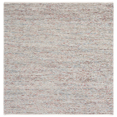 Handwoven Wool Grey Area Rug