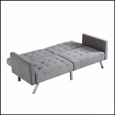 Convertible Sofa Bed with Folding Design, Perfect for Multi-Functionality and Space-Saving in Modern Homes.