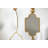 16.7'' H Metal Tabletop Candlestick