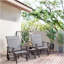 Fauteuil oscillant d'extérieur Outsunny