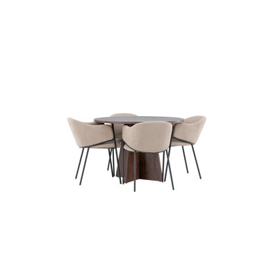 McCutchenville 4 - Person Dining Set
