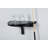 Premium Half Moon Pool Cue Wall Shelf-34056305