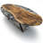 Abruzzo Walnut Oval Dining Table-410018052