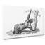 Three-toed Sloth In Black & White by George Shaw - Wrapped Canvas-55361596
