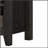 Bernardo Dark Gray 70"W TV Stand with Open Shelves and Cable Management-1873121457