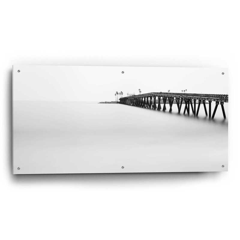 Traditionnel sur imprimé plastique / acrylique, H 24 po x l 48 po x P 0,2 po