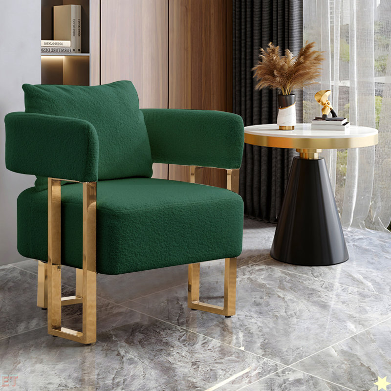 Chaise TS Modern, Ours en peluche vert